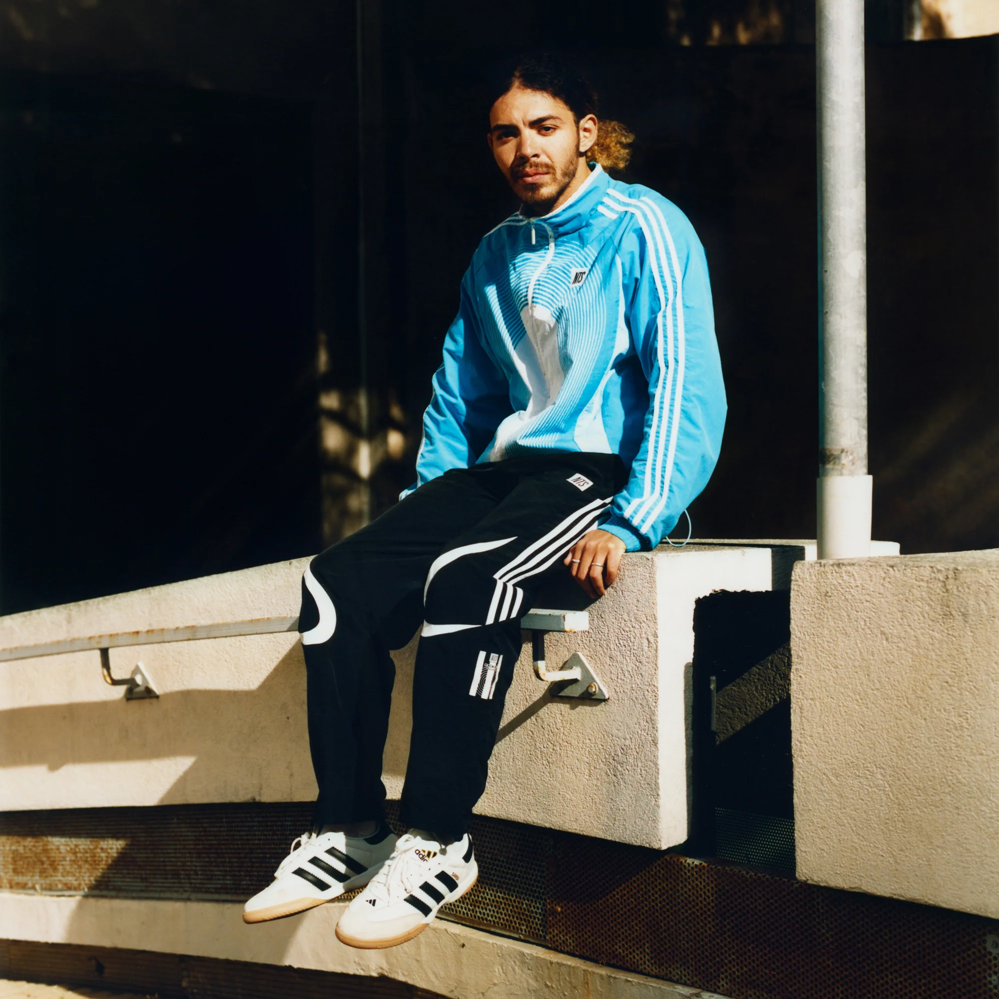 Adidas x NTS Tracktop - Blue - Image 3