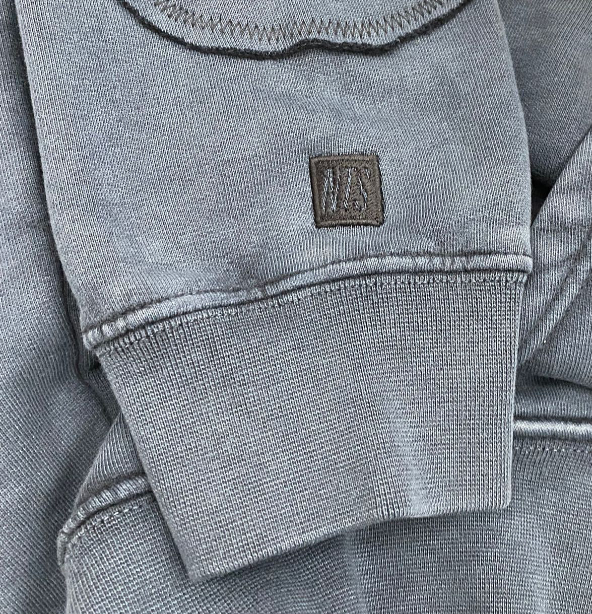 Ed Curtis X NTS Hoodie - Neon Green & Baby Blue - Image 3