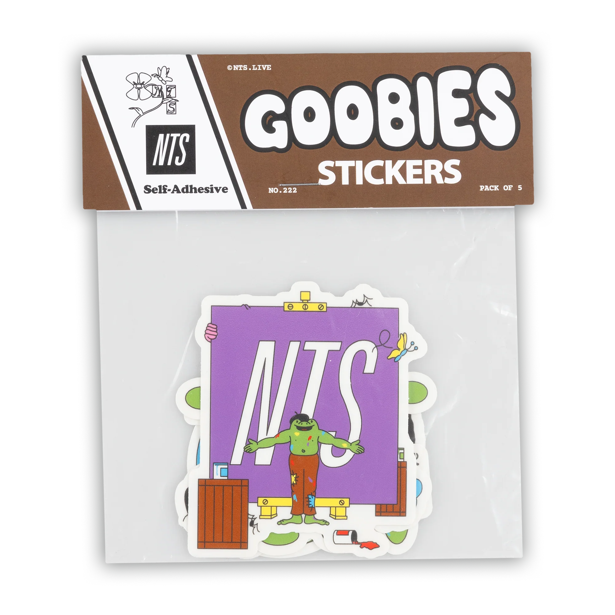 Frog Sticker Pack - Multi-Coloured.