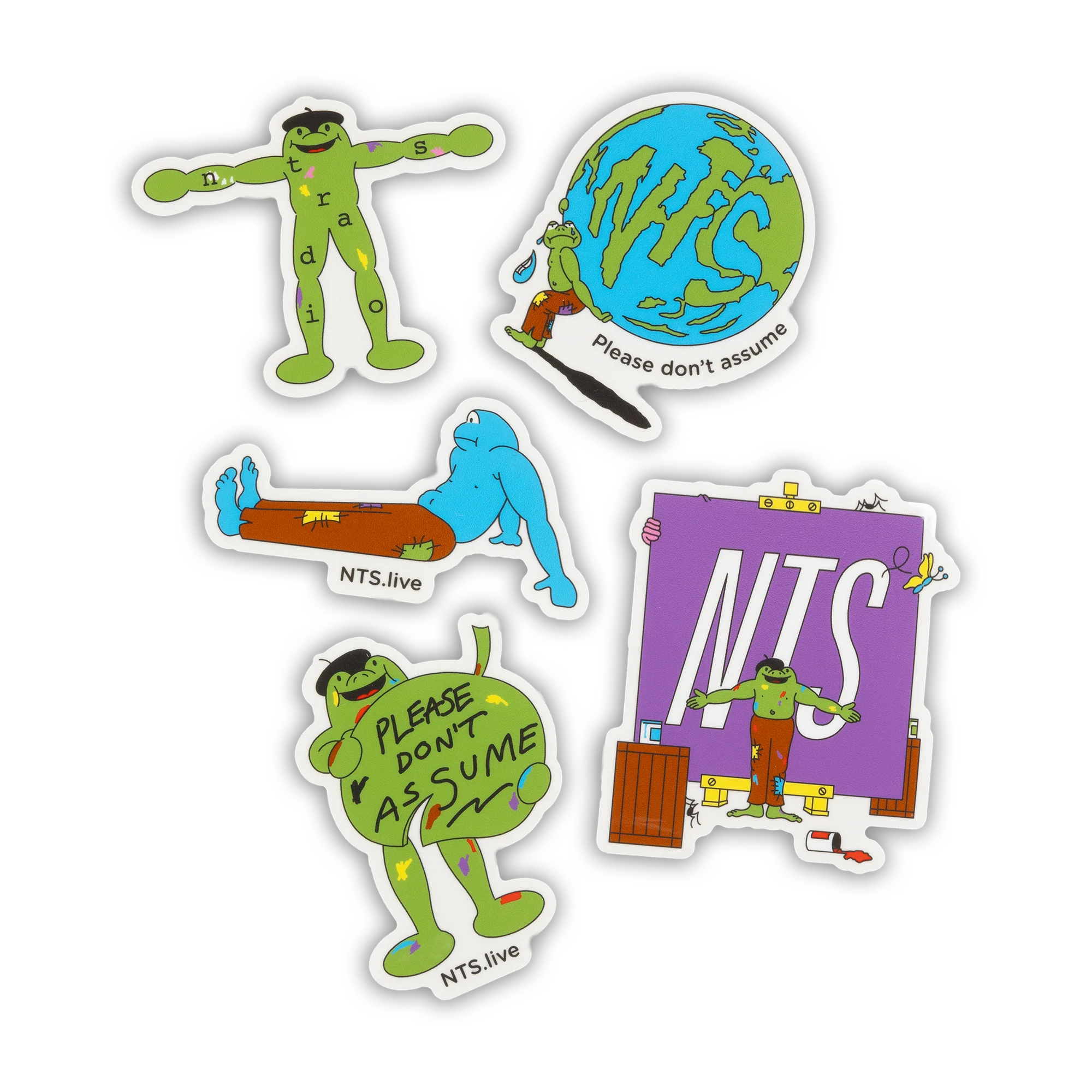 Frog Sticker Pack - Multi-Coloured. - Image 2