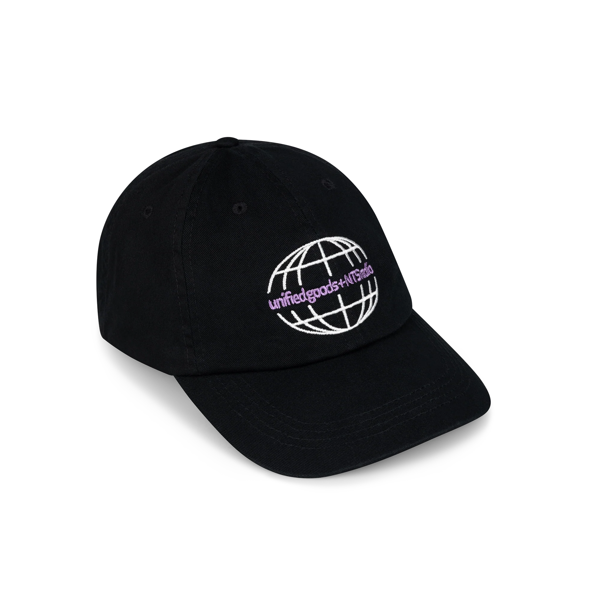 Globe Logo Black Cap - Image 4