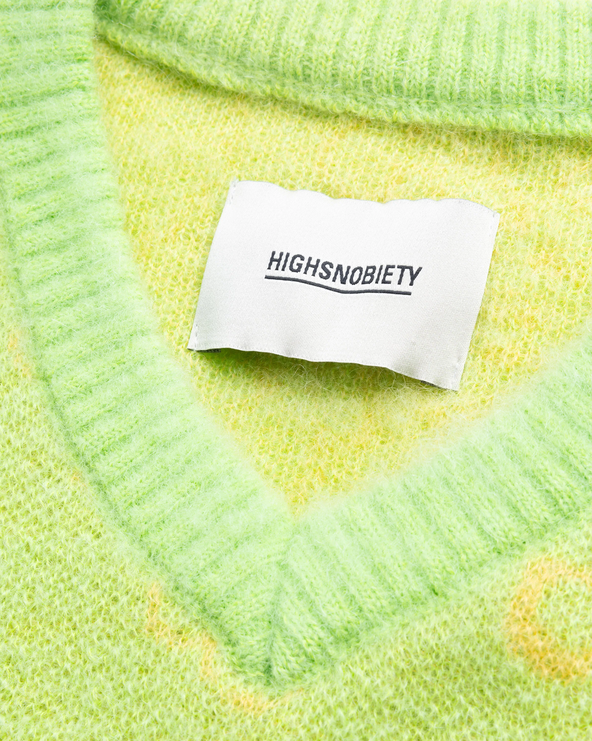 Highsnobiety x NTS Knit Vest - Green - Image 7