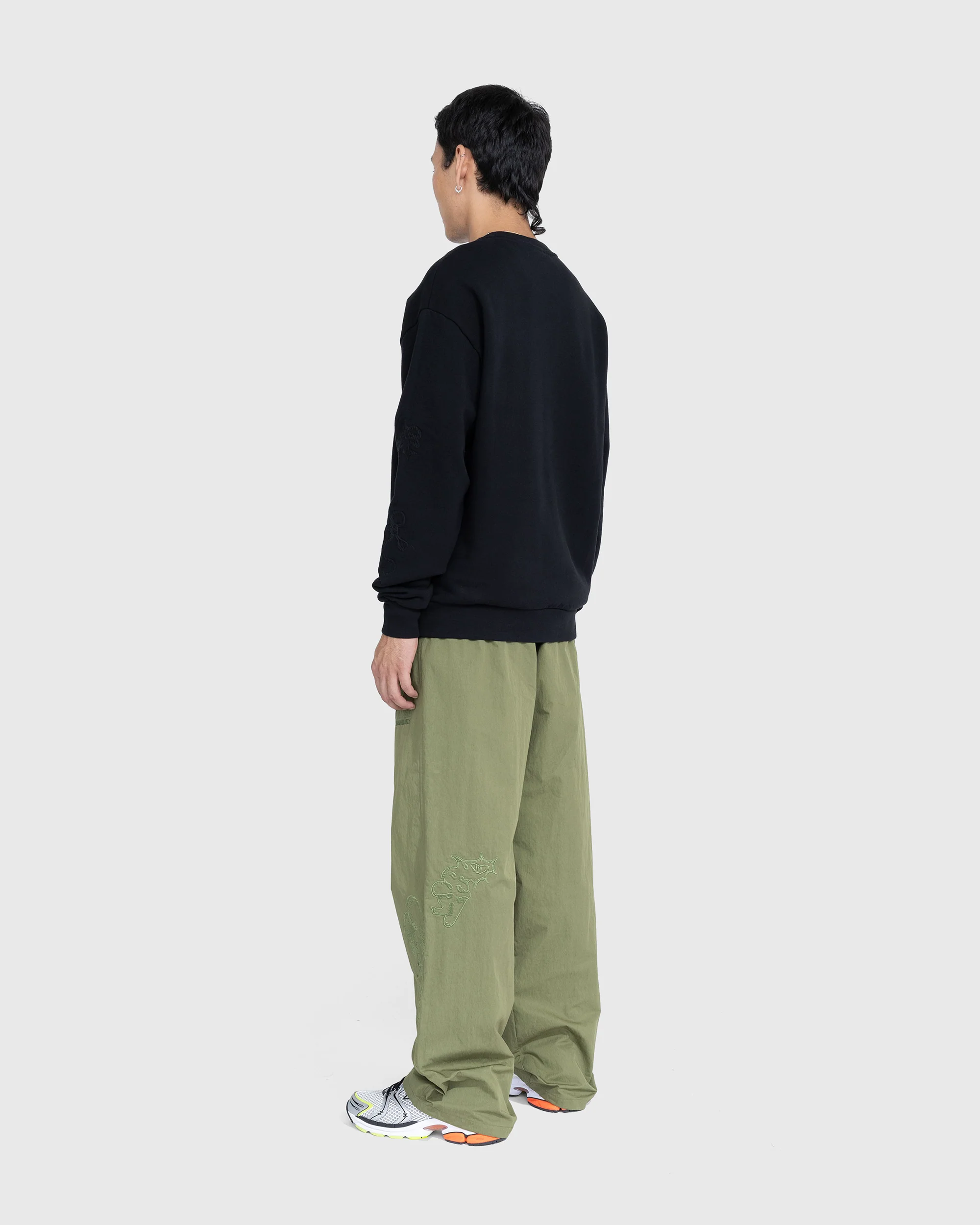 Highsnobiety x NTS Sweatshirt - Black - Image 6