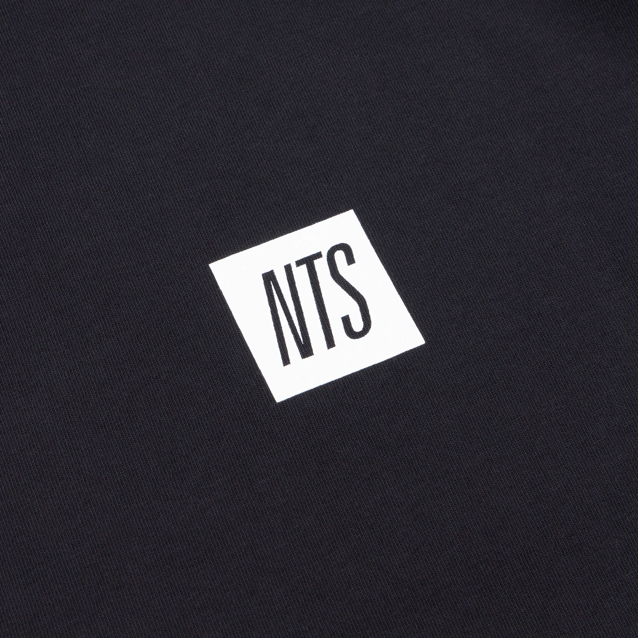 Icon Heavyweight Tee - White on Black - Image 4