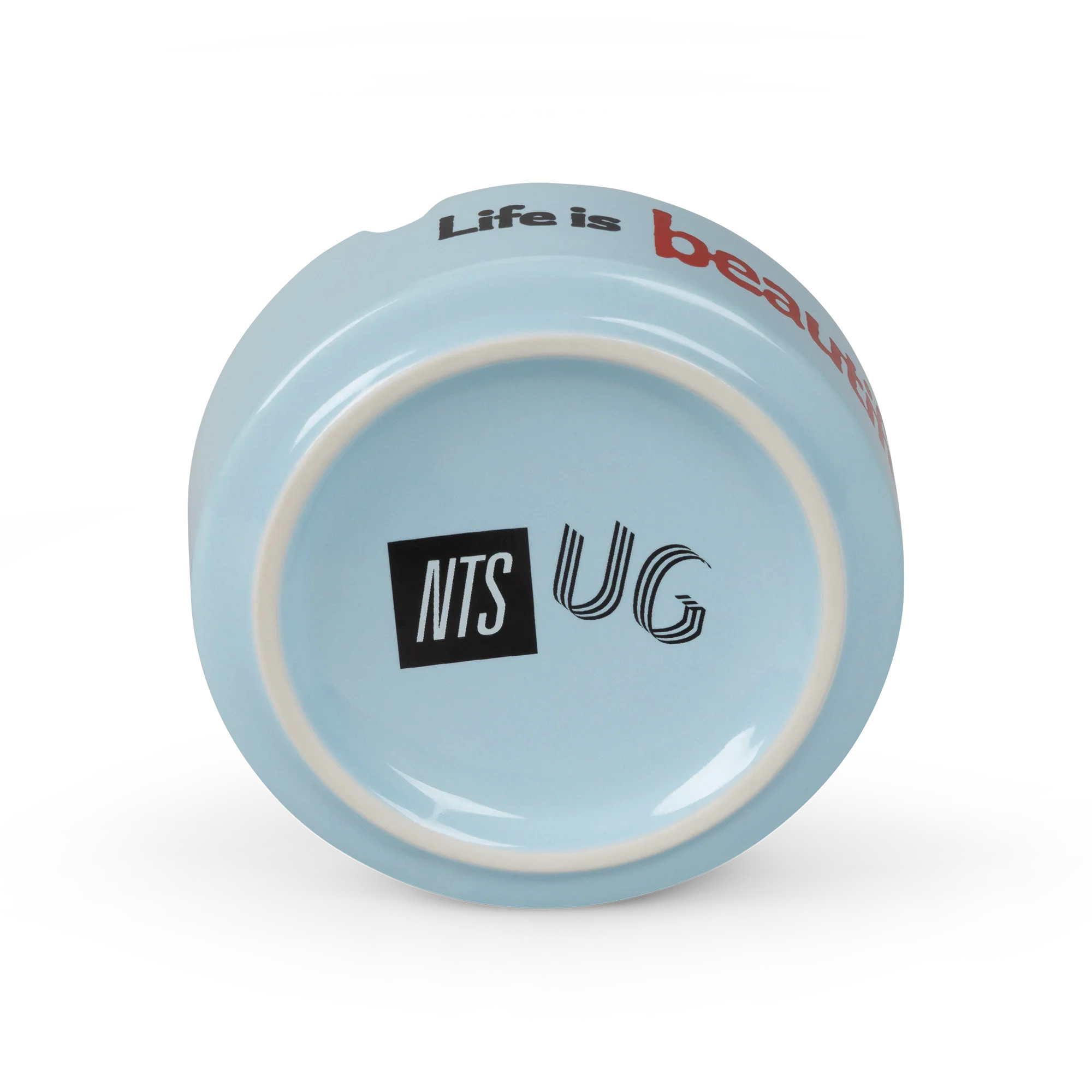 Life Is Beautiful Ceramic Ashtray - Image 4