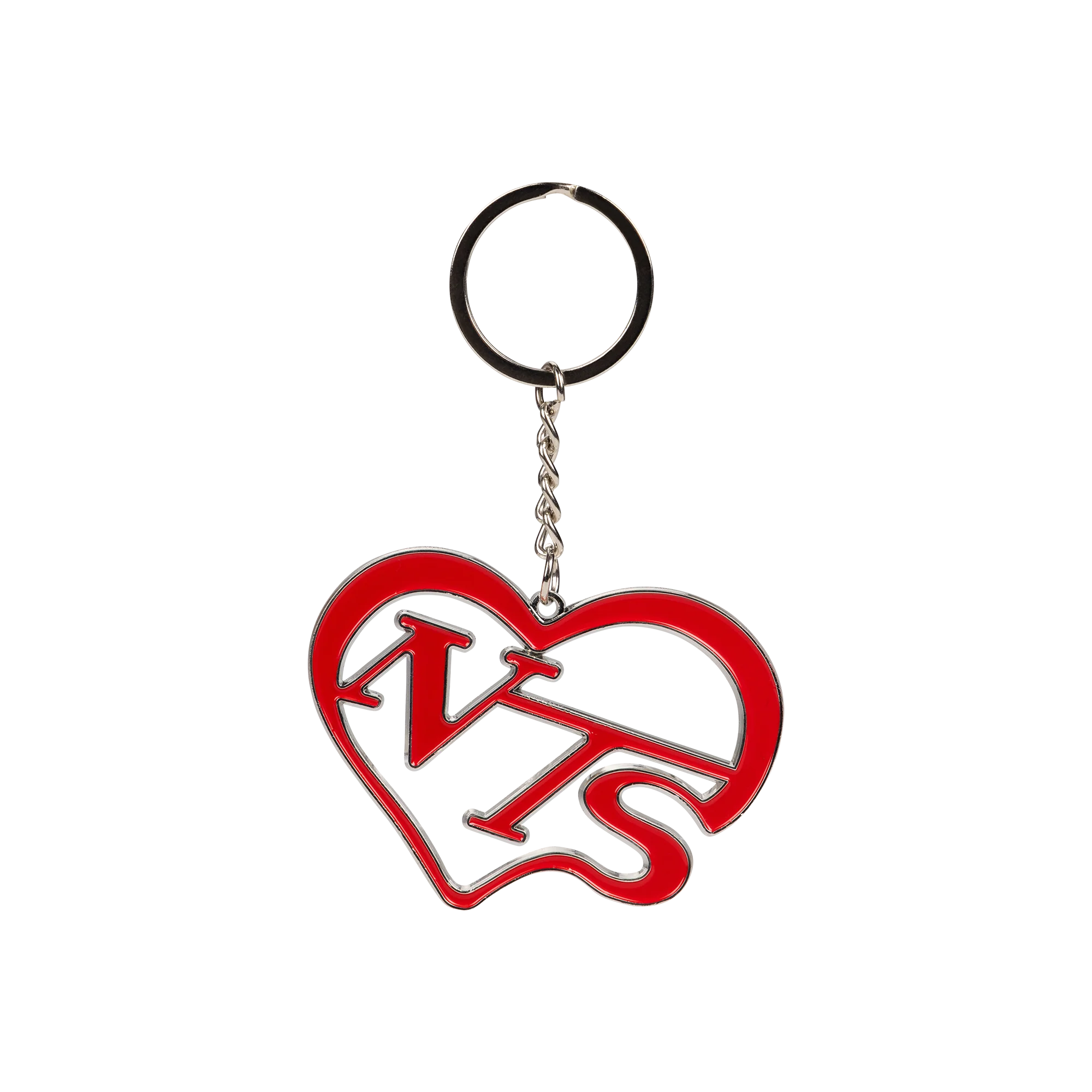 Live and Open 24/7 Keyring - Red
