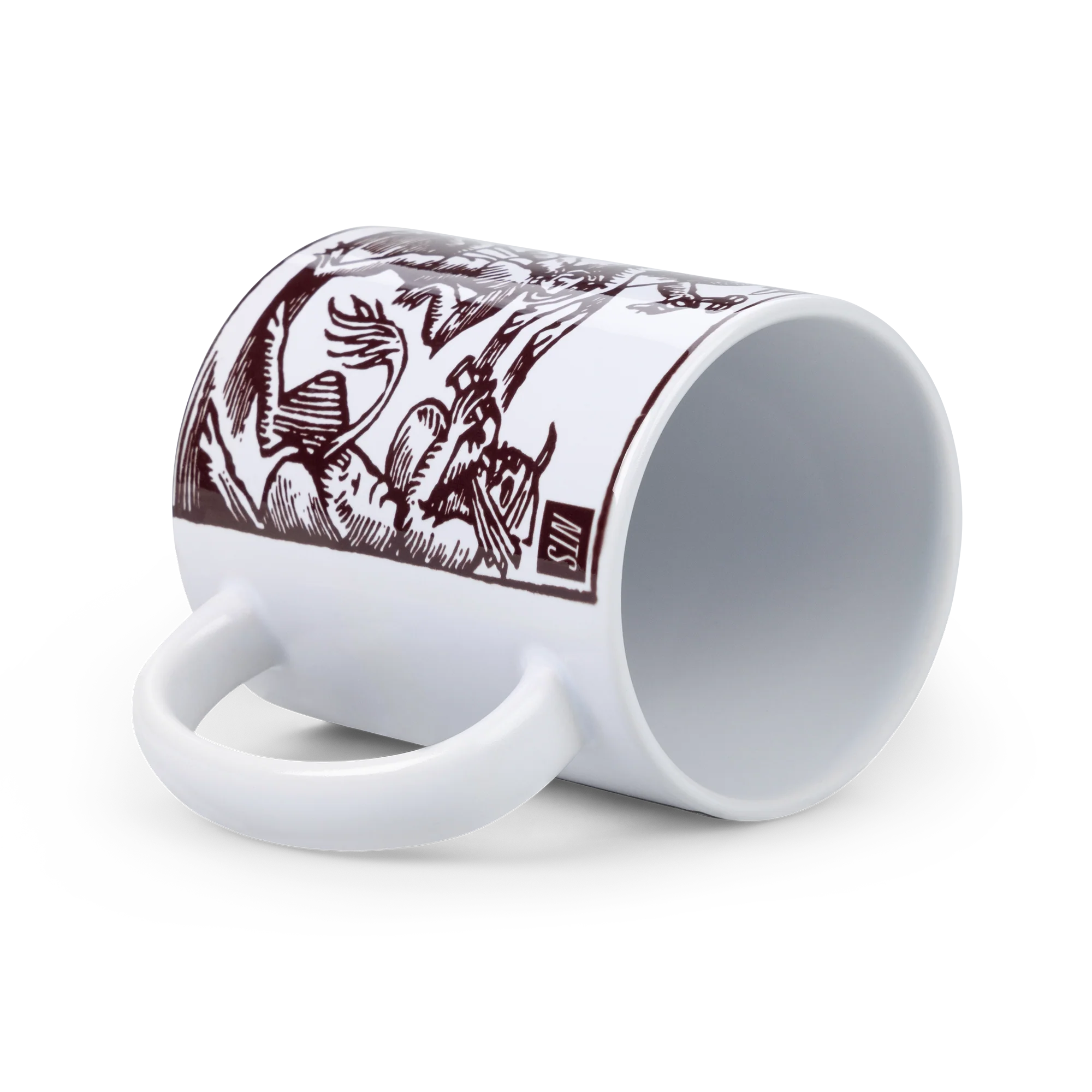 Medieval Players Mug - Brown - Image 4