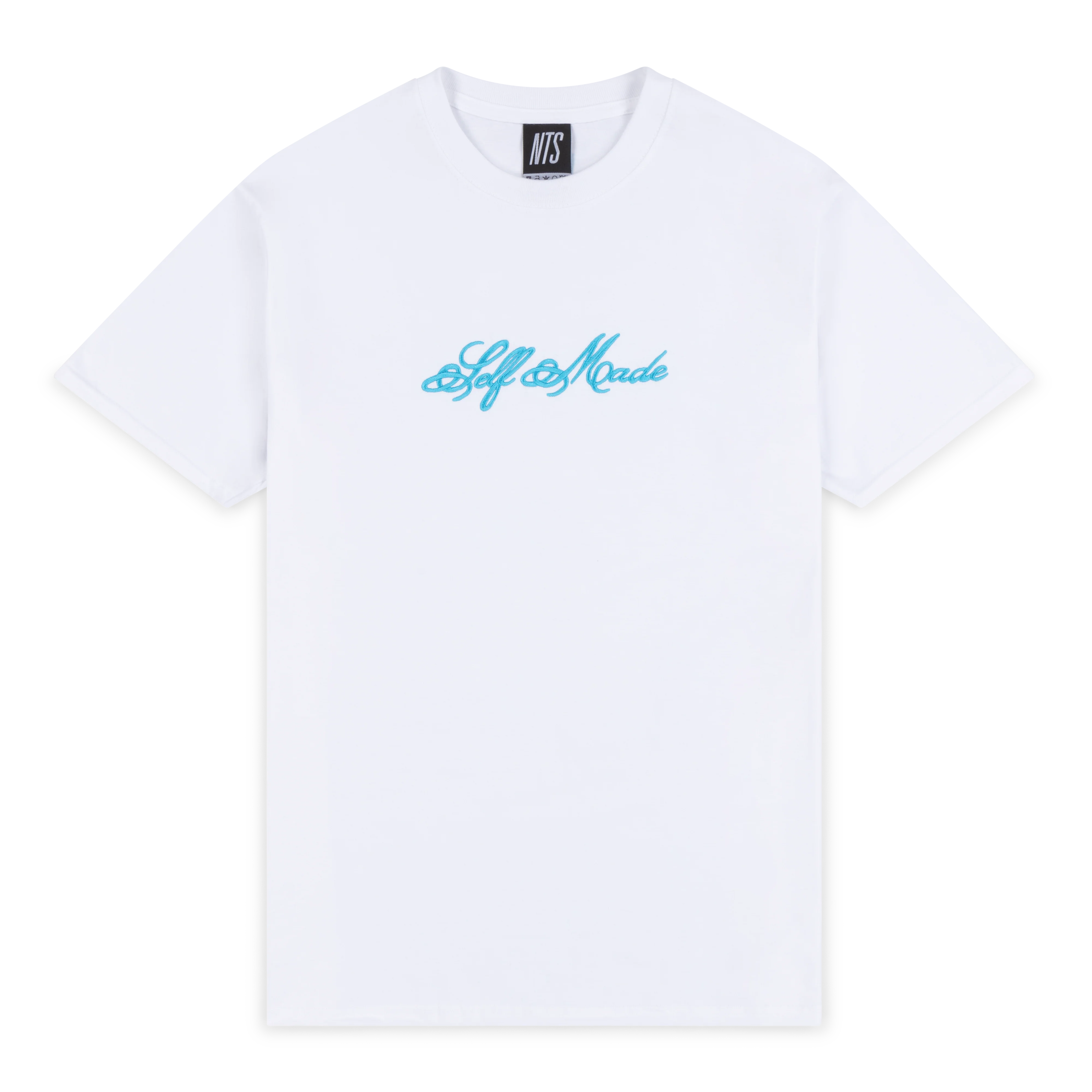 Spacebrat x NTS SELF MADE TEE - BLUE