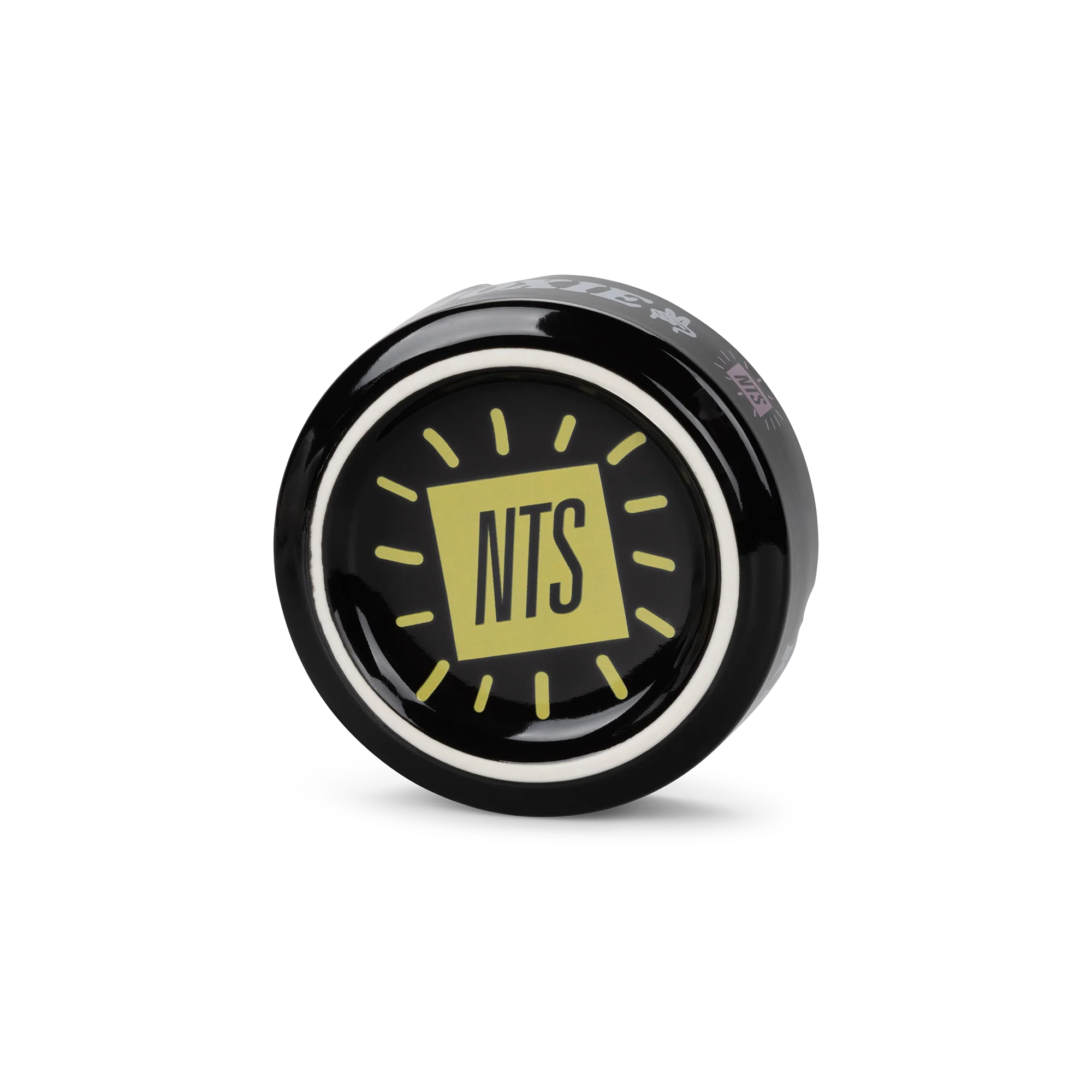 Stress Less with Moxie Ceramic Ashtray - Black - Image 4