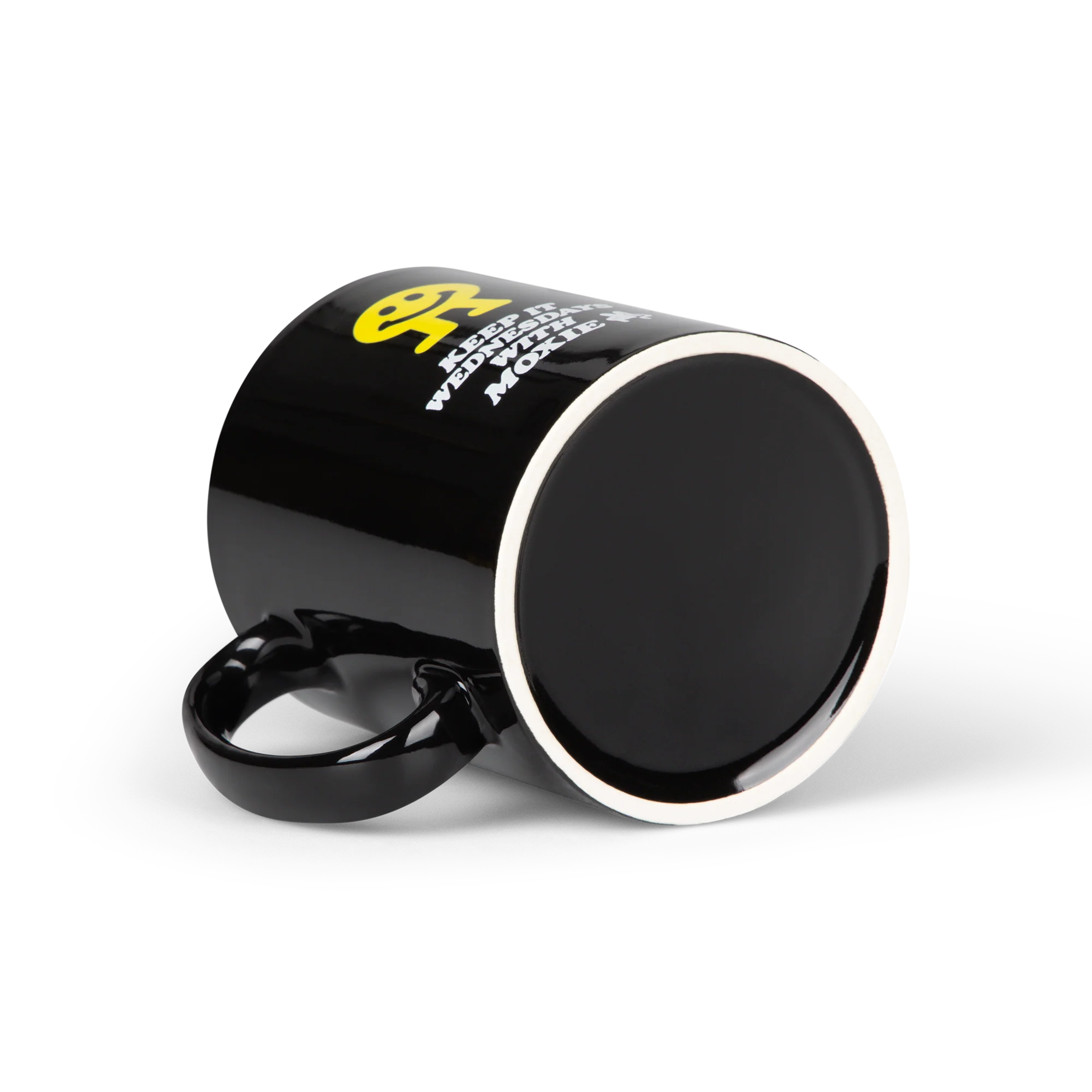 Stress Less with Moxie Mug - Black - Image 4